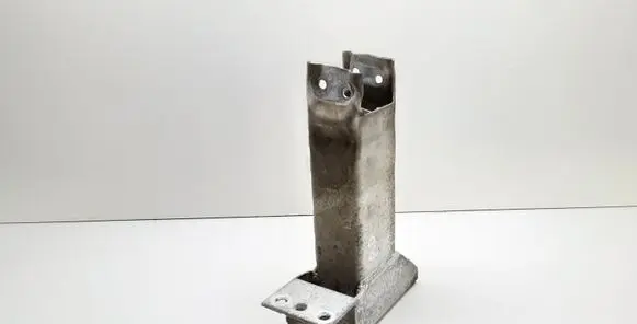 Front bumper shock/impact absorber