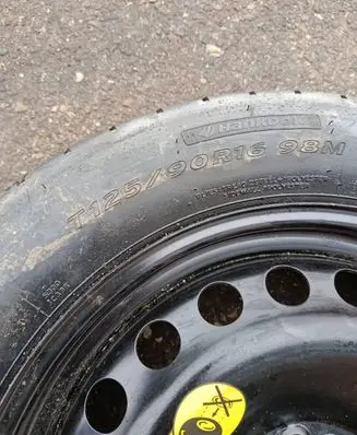 Ford Focus R16 spare wheel 