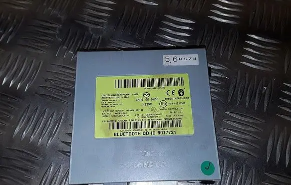 Mazda CX-5 Bluetooth control unit module ghp966dh0f