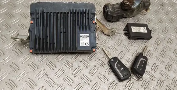 Toyota Corolla E210 E21 Engine ECU kit and lock set 896610ZX50 8978002230