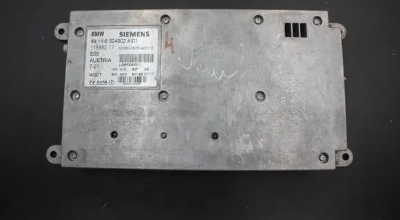 BMW 7 E65 E66 Phone control unit/module 6924902 11585217 B0163C717