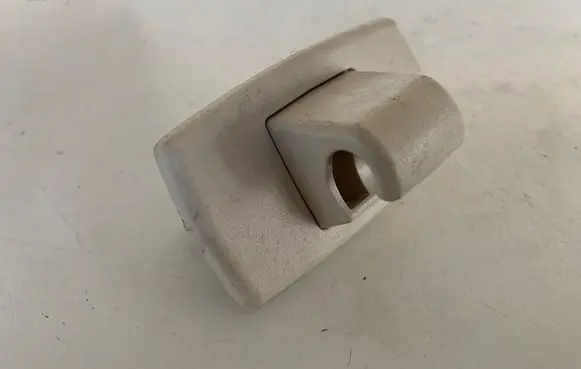 Sun visor clip/hook/bracket