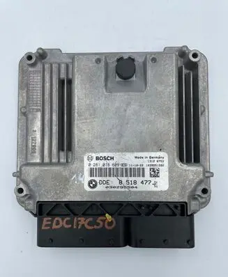 BMW 5 F10 F11 Engine ECU kit and lock set 8518477 0281018609
