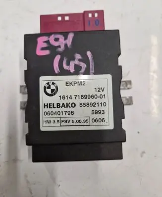 BMW 3 E90 E91 Fuel injection pump control unit/module 7169960
