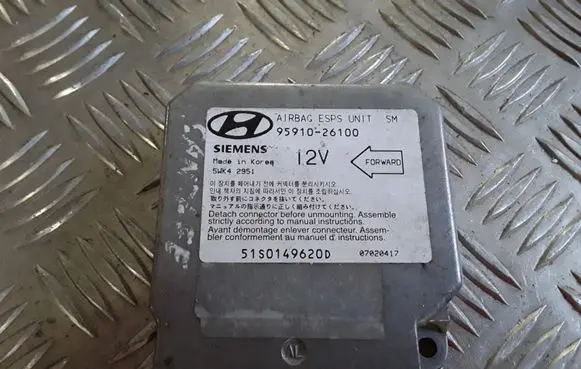 Hyundai Santa Fe Airbag control unit/module 9591026100 5WK42951