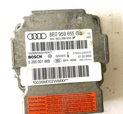 Audi A4 S4 B7 8E 8H Airbag control unit/module 8E0959655G 0285001668
