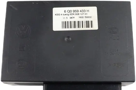 Volkswagen Polo IV 9N3 Comfort/convenience module 6Q0959433H 5DK00812701