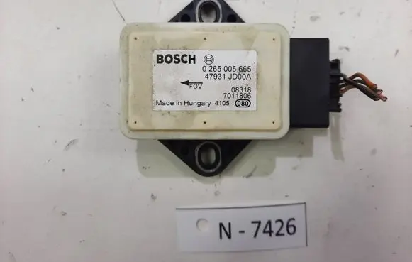 Nissan Qashqai ESP acceleration yaw rate sensor 0265005665