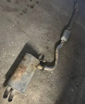 Peugeot 4007 Muffler/silencer 