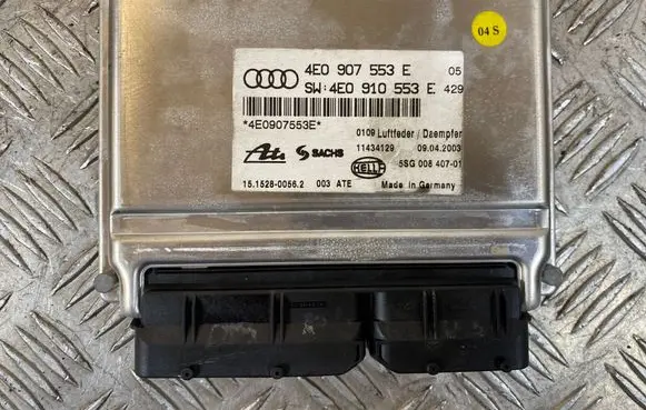 Audi A8 S8 D3 4E Suspension control unit/module 4E0907553E 4E0910553E