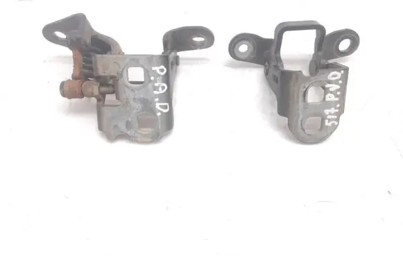 Front door hinge set