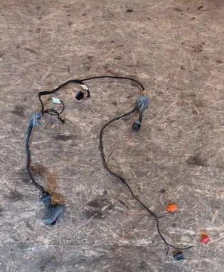 Audi A6 S6 C6 4F Rear door wiring loom 4F1971687AJ