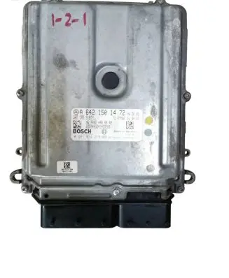 Mercedes-Benz S W221 Engine control unit/module A6421501472 A0024460640 0281014278