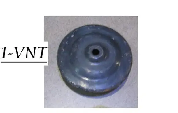 Volkswagen Golf II Coil spring/strut mount 191512333