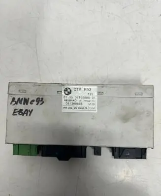 BMW 3 E92 E93 Sunroof control unit/module 07199885 081360868