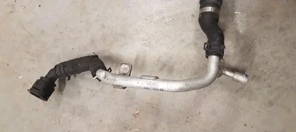 Audi A4 S4 B8 8K Engine coolant pipe/hose 1J0122291D 4G0122293B