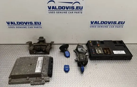 Ford Transit Engine ECU kit and lock set 6C1112A650AH 8c1T14A073CB 5wk4898L