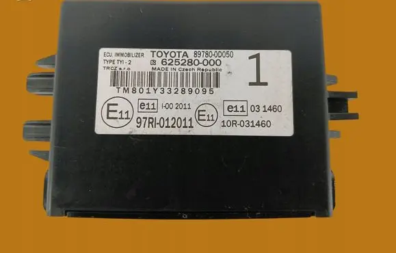 Toyota Yaris Immobilizer control unit/module 897800D050