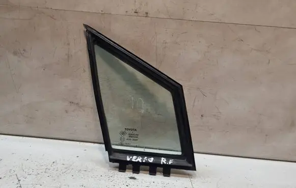 Toyota Corolla Verso AR10 Front door vent window glass four-door 43R00097 TS917