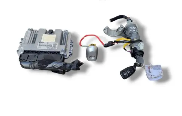 KIA Sportage Engine ECU kit and lock set 0281015369 39113-27347