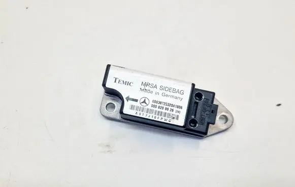 Airbag deployment crash/impact sensor