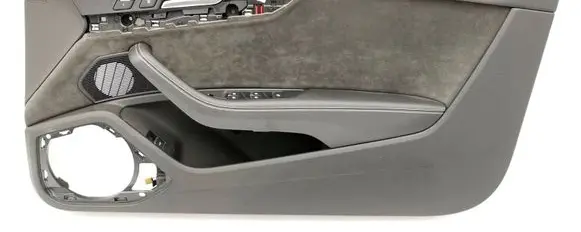 Front door card panel trim