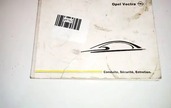 Opel Vectra B Owners service history hand book 