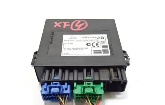 Jaguar XF X250 Tire pressure control unit 9W831560AB 5WK45692F 5WK47594
