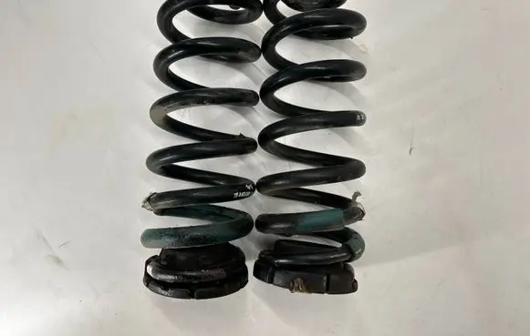Rear coil spring