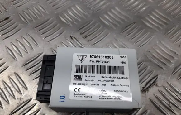 Porsche Panamera (970) Tire pressure control unit 97061810305