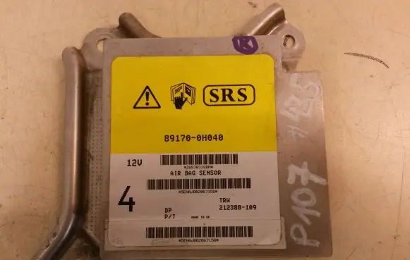 Peugeot 107 Airbag control unit/module 891700H040 212388109