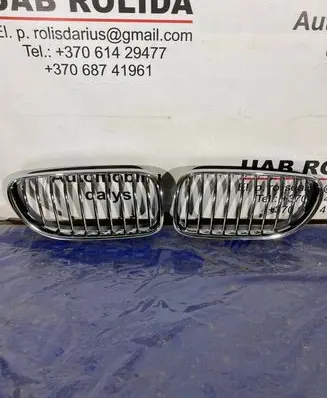 BMW 6 F12 F13 Front bumper upper radiator grill 51137212850 51137212849