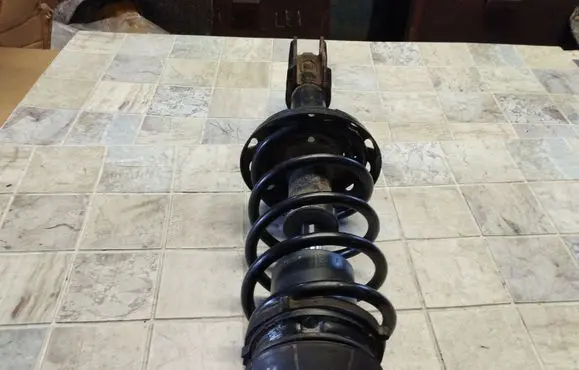Opel Astra G Front shock absorber with coil spring 024443321