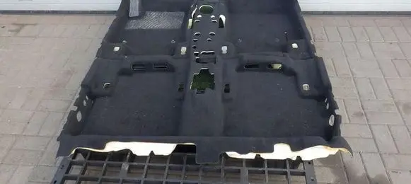 Opel Crossland X Front floor carpet liner 1838640MIS