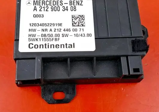Mercedes-Benz E W212 Fuel injection pump control unit/module A2129003408