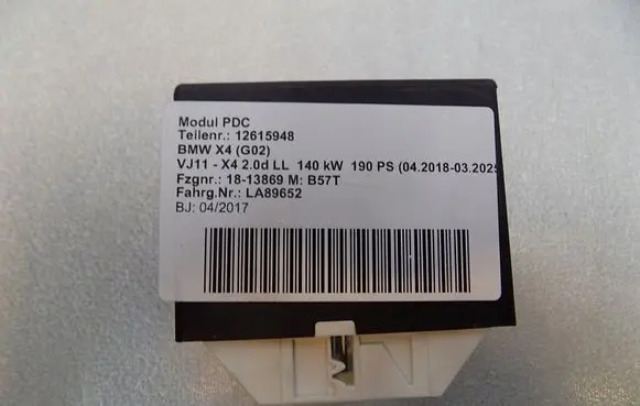 BMW 7 G11 G12 Parking PDC control unit/module 6994222