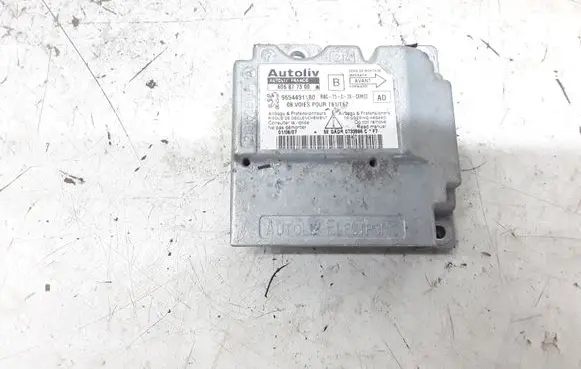 Peugeot 307 Airbag control unit/module 606877300