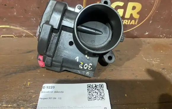 Peugeot 207 Throttle valve 75572228004