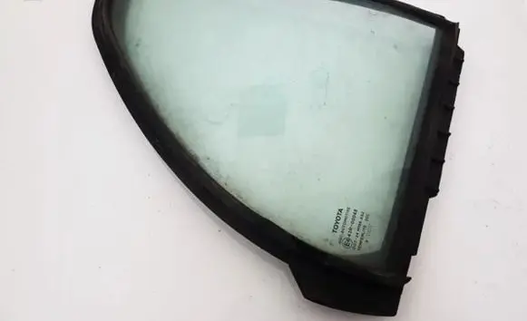 Rear vent window glass