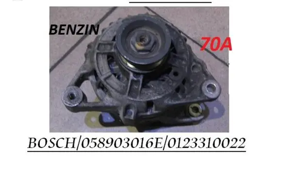 Audi A4 S4 B5 8D Generator/alternator 058903016 0123310022