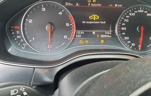 Audi A7 S7 4G Speedometer (instrument cluster) 4G8920930P 0263672074