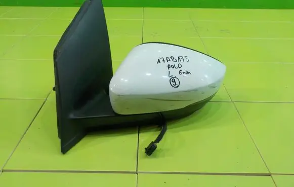 Volkswagen Polo V 6R Front door electric wing mirror LEWE 17AB175