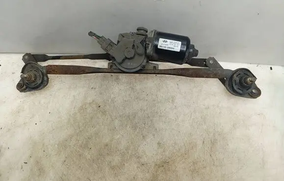 Hyundai Santa Fe Front wiper linkage and motor 981102B000 035418070