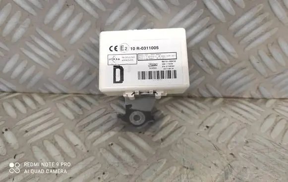 Toyota Yaris Door central lock control unit/module 897410D450 10R0311005 V2E1173069