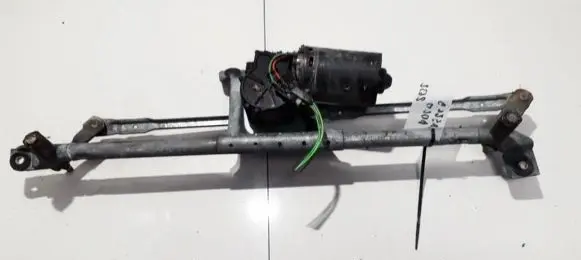 Volkswagen Polo II 86C 2F Front wiper linkage and motor 6N1955023A