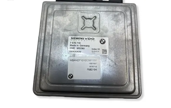 BMW 3 E92 E93 Engine control unit/module 5WK93630