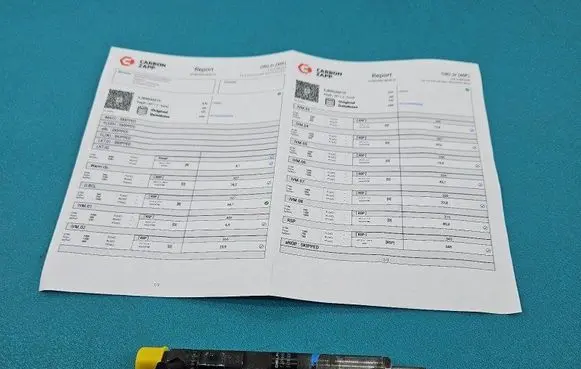 Renault Megane II Fuel injector EJBR04001D IMPRK1398362