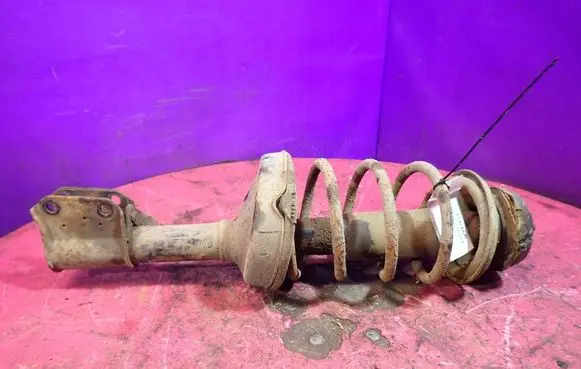 Renault Clio II Front shock absorber with coil spring