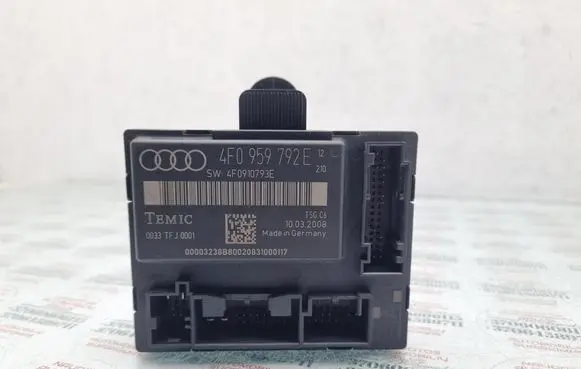 Audi A6 S6 C6 4F Door control unit/module 4F0959792E