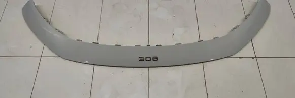 Peugeot 308 Front bumper splitter molding 9837709380